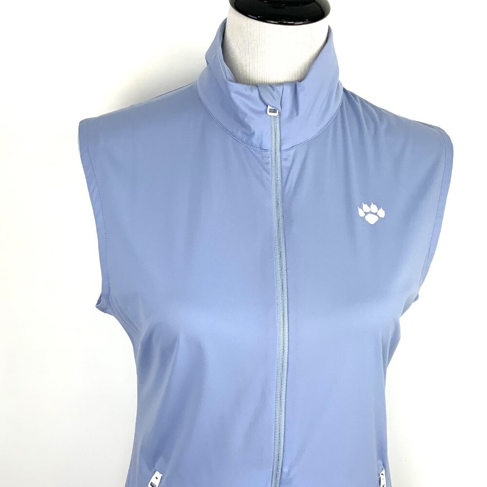 Kjus Switzerland Women's Light Blue Full Zip Golf Vest Sz 38/M - Picture 10 of 16